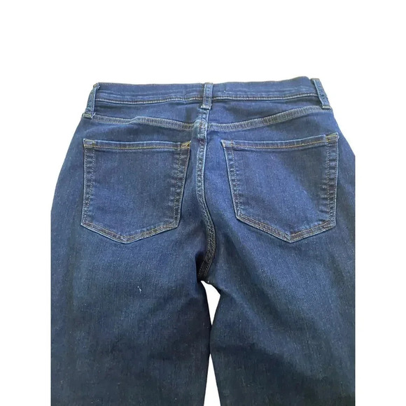 Free People Blue Busted Knee Skinny Fit Jeans Size 28R - Picture 5 of 7
